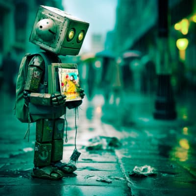 AI life on the open internet episode artwork